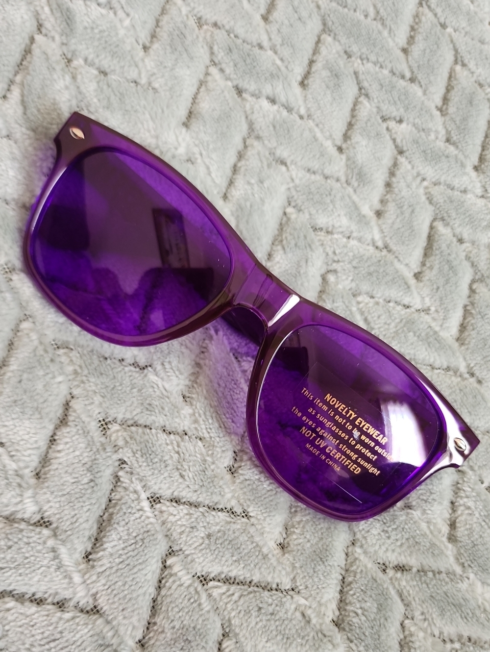 Source Unknown Purple Fashion Sunglasses for Women